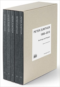 PETER ZUMTHOR - BUILDING AND PROJECT 1985 TO 2013 - SET OF 5 VOLUMES