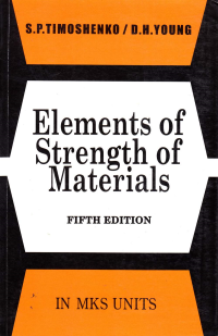 ELEMENTS OF STRENGTH OF MATERIALS - 5TH EDITION
