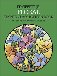 FLORAL STAINED GLASS PATTERN BOOK