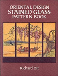 ORIENTAL DESIGN STAINED GLASS PATTERN BOOK
