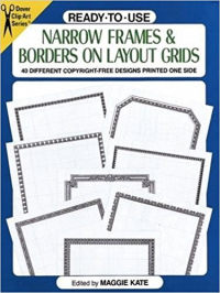 READY TO USE - NARROW FRAMES AND BORDERS ON LAYOUT GRIDS