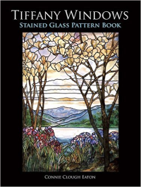 TIFFANY WINDOWS STAINED GLASS PATTERN BOOK