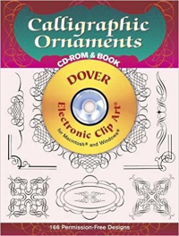 CALLIGRAPHIC ORNAMENTS - CD ROM & BOOK