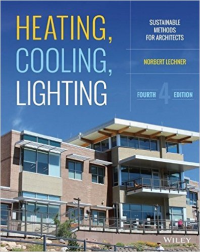 HEATING COOLING LIGHTING - SUSTAINABLE DESIGN METHODS FOR ARCHITECTS - 4TH EDITION