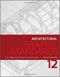 ARCHITECTURAL GRAPHIC STANDARDS -  THE AMERICAN INSTITUTE OF ARCHITECTECTS - 12TH EDITION