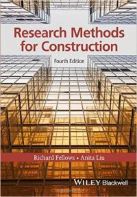 RESEARCH METHODS FOR CONSTRUCTION - 4TH EDITION