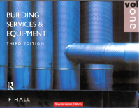 BUILDING SERVICES AND EQUIPMENT - VOLUME 1 - INDIAN EDITION