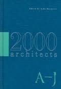 2000 ARCHITECTS - SET OF 2 VOLUMES 