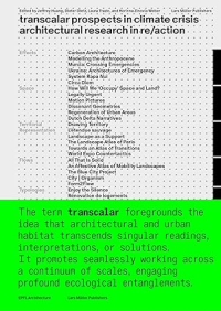 TRANSCALAR PROSPECTS IN CLIMATE CRISIS ARCHITECTURAL RESEARCH IN RE/ACTION