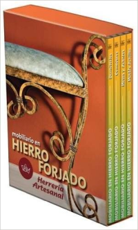 WROUGHT IRON FURNITURE - MOBILIARIO EN HIERRO FORJADO - SET OF 4 VOLUMES