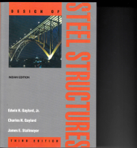 DESIGN OF STEEL STRUCTURES - 3RD EDITION