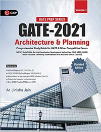 GATE - 2021 - ARCHITECTURE AND PLANNING - SET OF 2